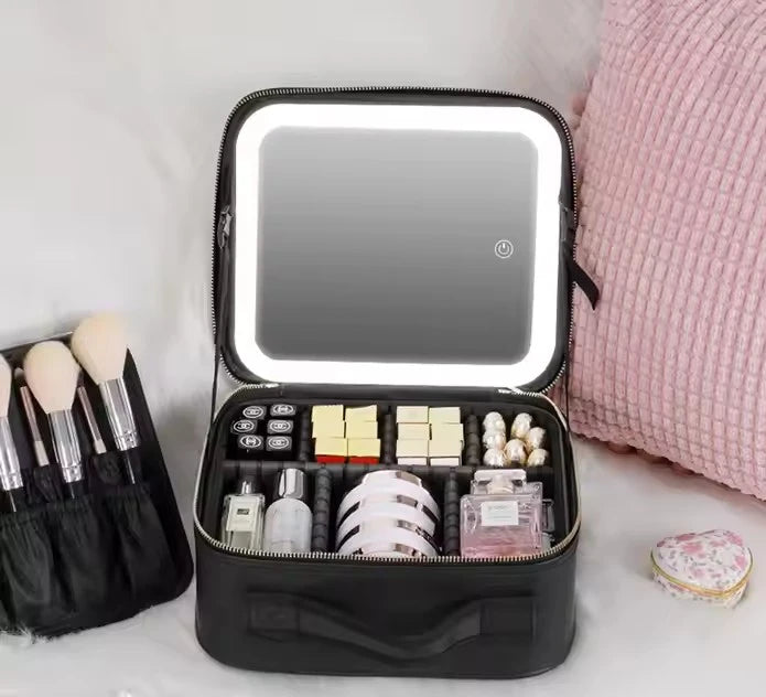 Maletin de maquillaje LED