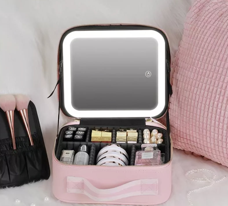 Maletin de maquillaje LED